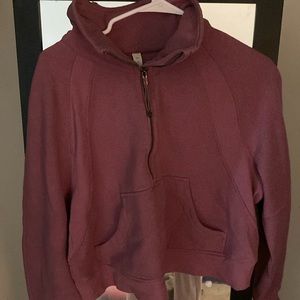 Lululemon Scuba Oversized, Half Zip, Funnel Neck
